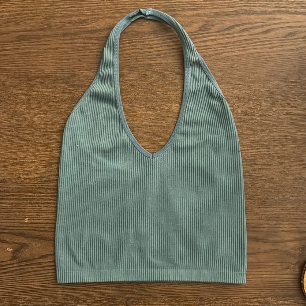 Halter Cropped Top